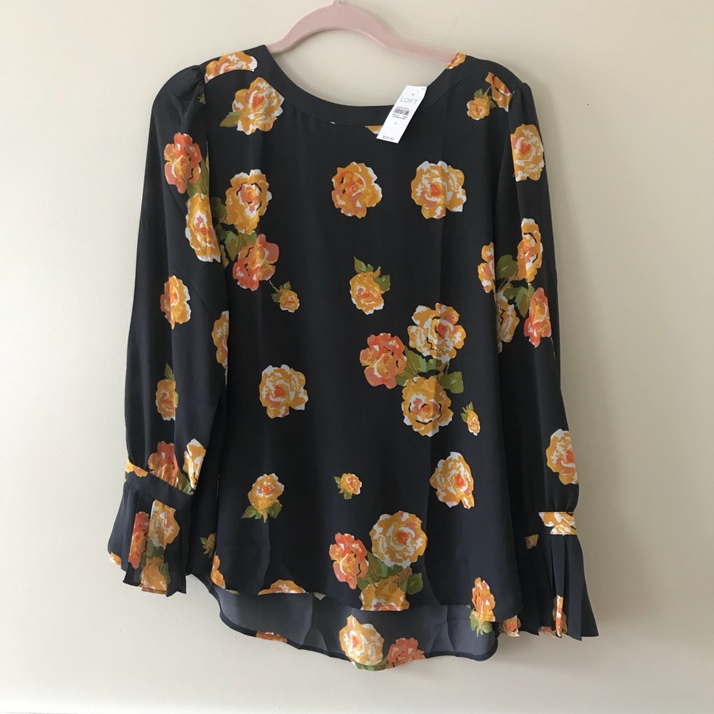 Loft Floral Shirt L.